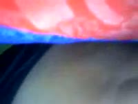 Incest son touching her mom's pussy